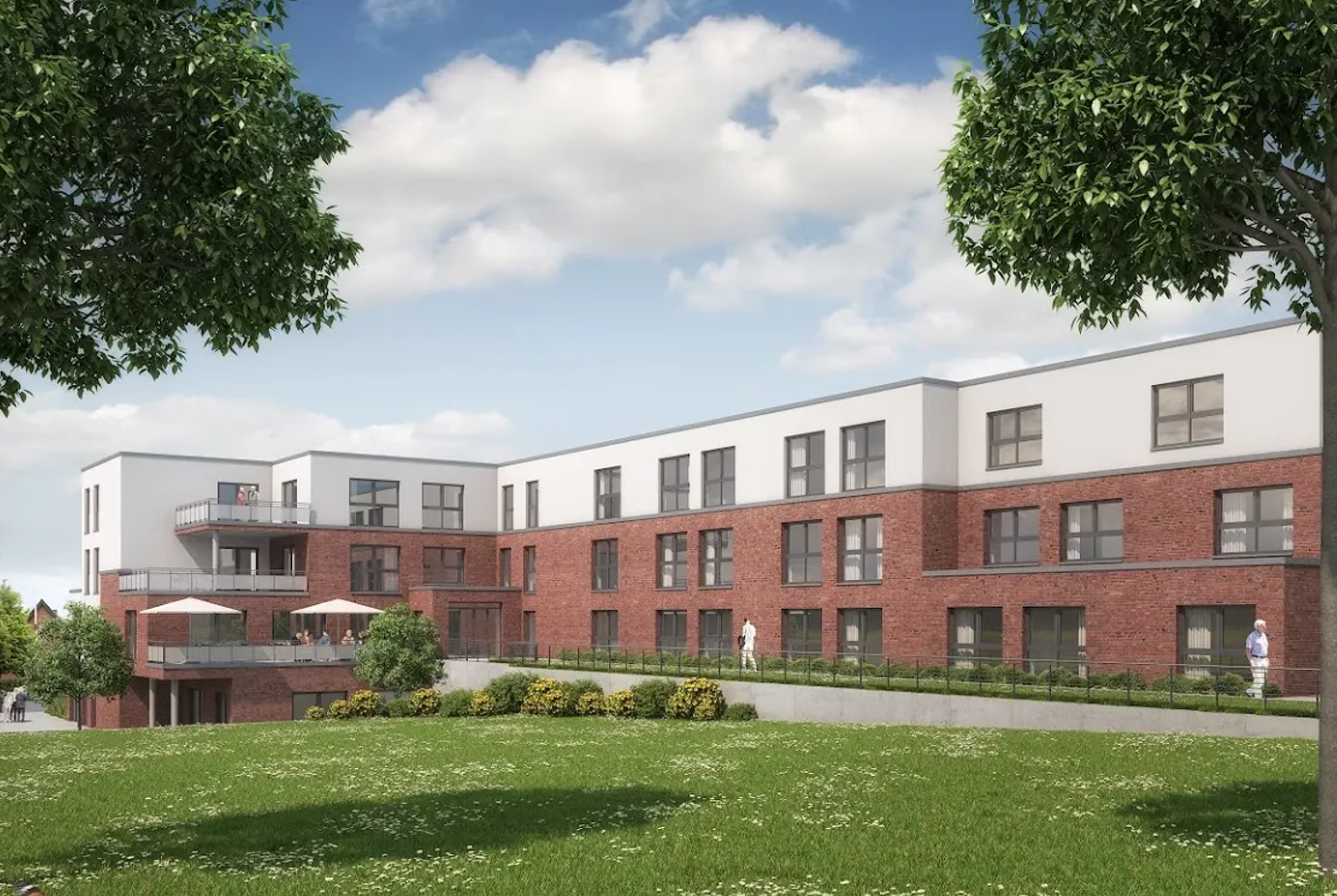 Seniorenhaus Lohne Grundriss & Ansicht